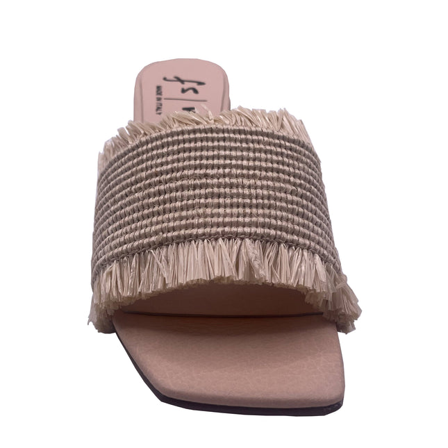 Luna - Beige Raffia