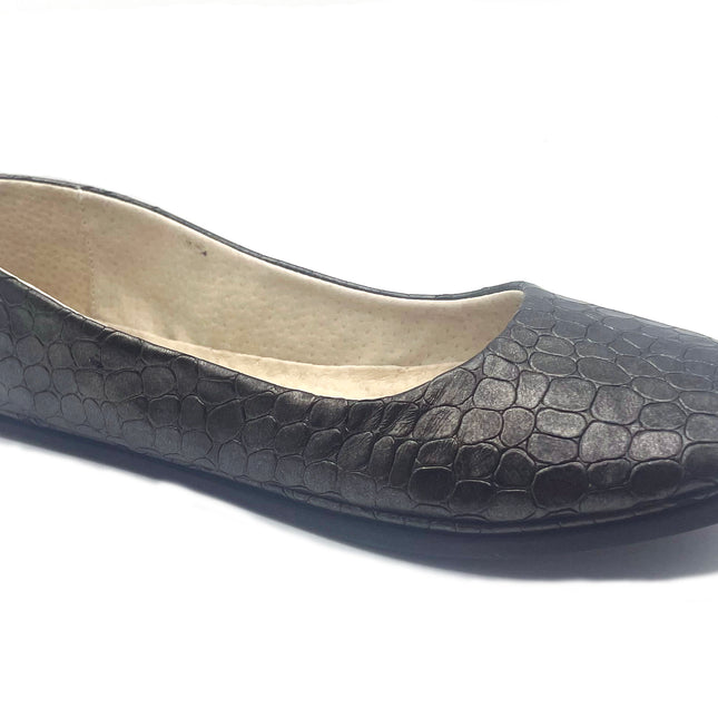 Sloop Taupe Croco Leather