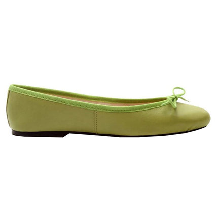 Zoe Lime Leather