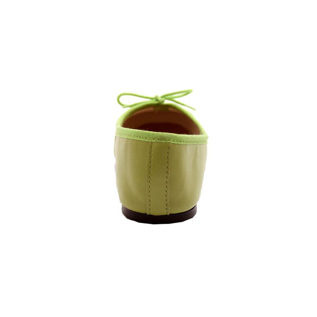 Zoe Lime Leather